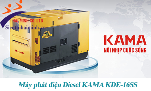 Máy phát điện diesel KAMA KDE-16SS