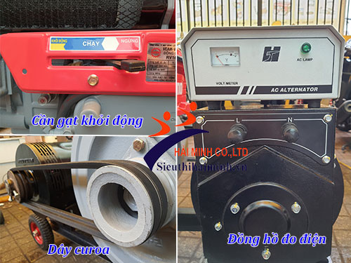 Máy phát điện động cơ Diesel Vikyno 7,5KW