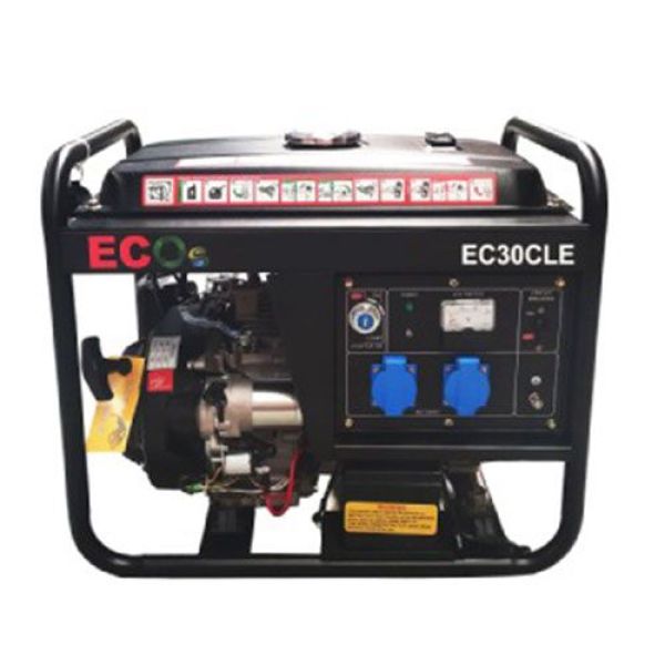 Photo - Máy phát điện ECO EC30CLE chạy xăng