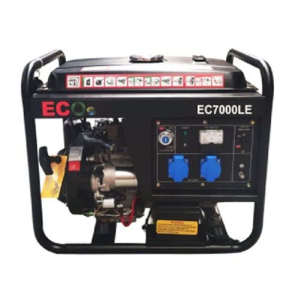 Photo - Máy phát điện ECO EC7000LE chạy xăng