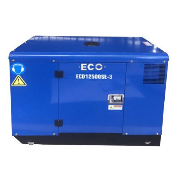 Photo - Máy phát điện ECO ECD12500SE-3 chạy dầu