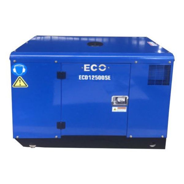 Photo - Máy phát điện ECO ECD12500SE chạy dầu