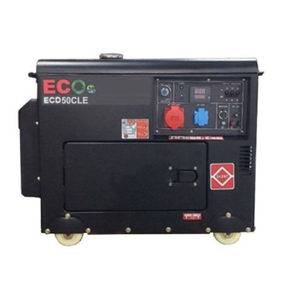 Photo - Máy phát điện ECO ECD50CLE chạy dầu