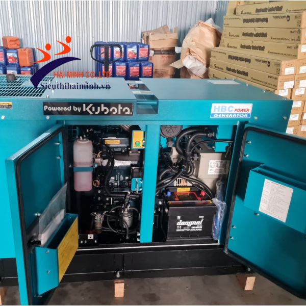 Photo - Máy phát điện cho xe container Kubota EXT25KFE2