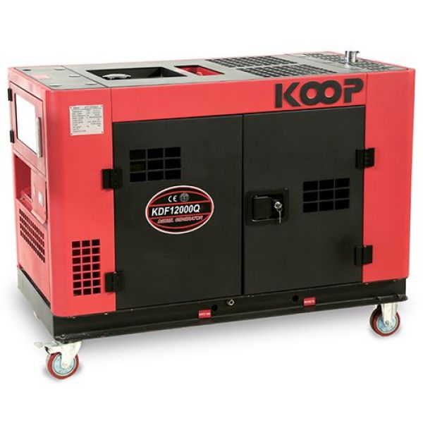 Photo - Máy phát điện diesel KOOP KDF12000Q (9kva chống ồn)