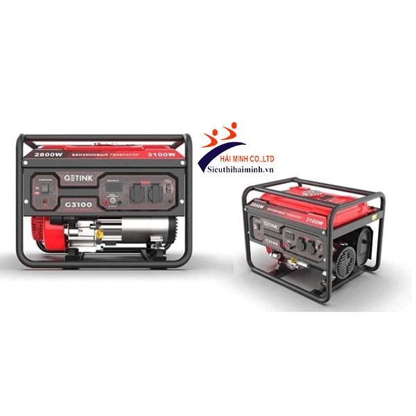 Máy phát điện chạy xăng Getink G3100