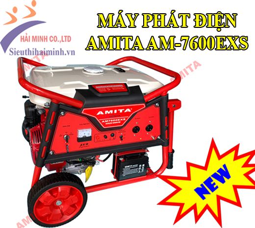 Máy phát điện Honda Amita AM7600EXS giá rẻ
