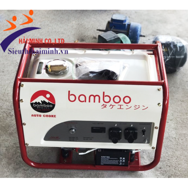Photo - Máy phát điện Bamboo 3800C chạy xăng (2.8Kw)