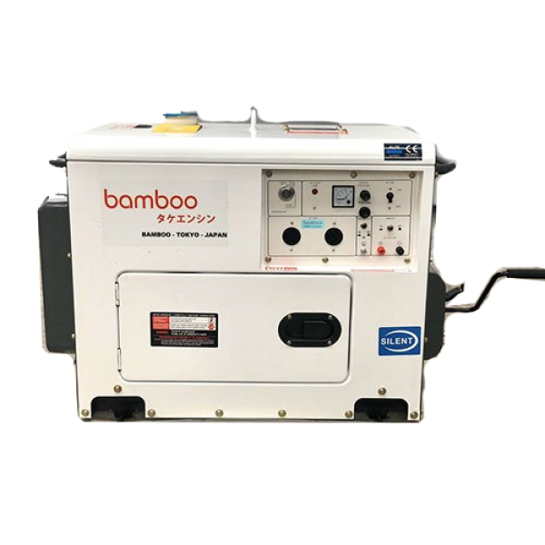 Photo - Máy phát điện Bamboo BmB 8000EDC (diesel 5kw, đề cót)