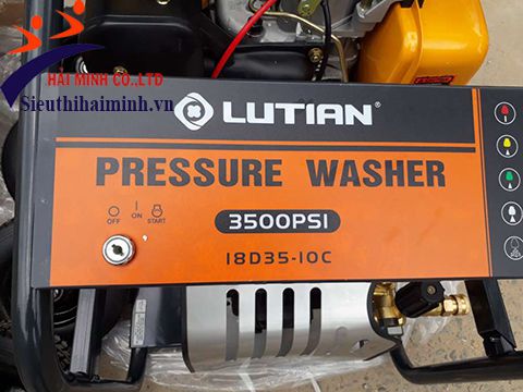 Máy rửa xe chạy dầu Lutian mạnh mẽ