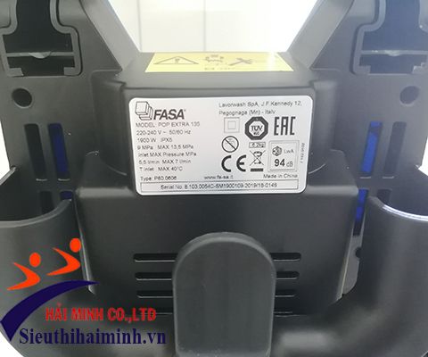 Máy phun rửa áp lực cao Fasa mạnh mẽ