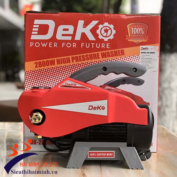 Photo - Máy rửa xe Deko DK-2800R (chỉnh áp)