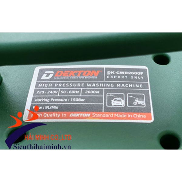 Photo - Máy rửa xe Dekton DK-CWR2600F
