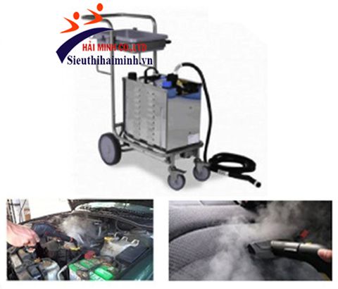 ứng dụng của máy rửa xe italia hơi nước nóng SG 50S 5010M