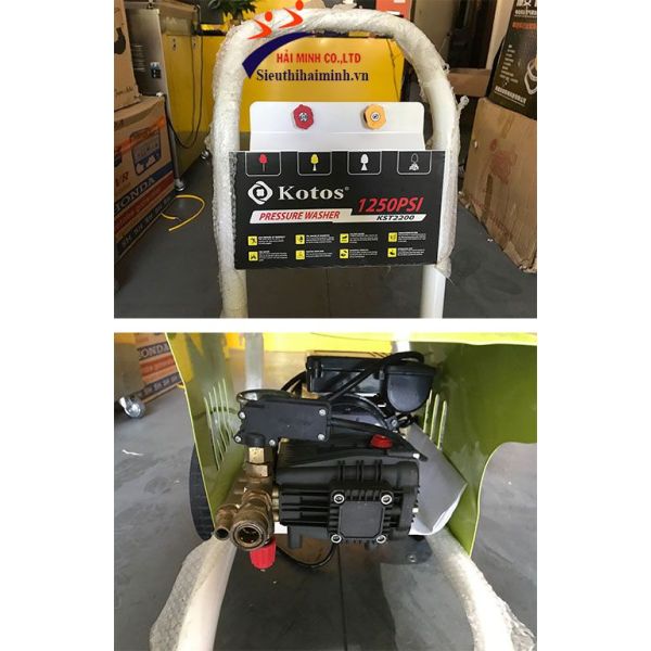 Photo - Máy rửa xe cao áp Kotos KST-2200