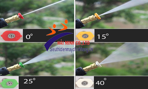 Đầu béc phun của súng phun cao áp