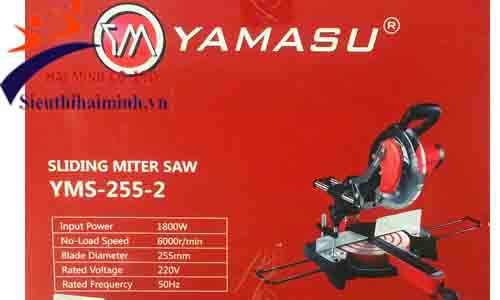 Thông số kĩ thuật của Máy cắt nhôm Yamasu YSM-255-2