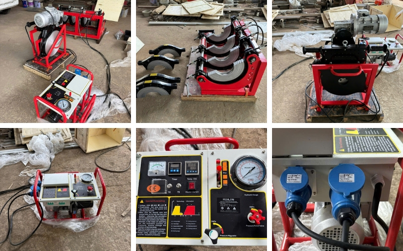 Kỹ thuật Hải Minh bàn giao Máy hàn thủy lực HM250-400