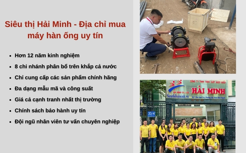 Tìm địa chỉ mua máy hàn ống hdpe uy tín