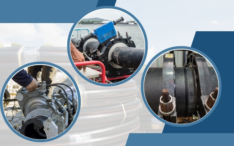 Ứng dụng quan trọng của máy hàn ống HDPE và máy hàn nhiệt PPR