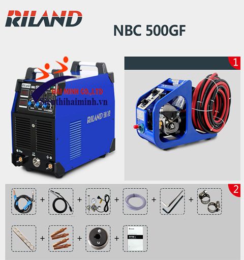 Máy hàn MIG Riland NBC 500GF  Máy hàn MIG Riland NBC 500GF