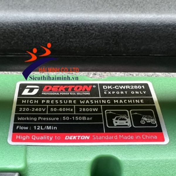 Photo - Máy rửa xe Dekton DK-CWR2801