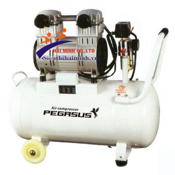 Photo - Máy nén khí không dầu, giảm âm Pegasus TM-OF550-35L