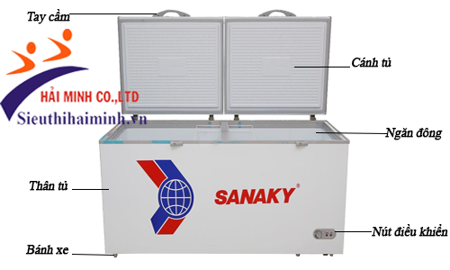 Tủ đông Sanaky VH-868HY2