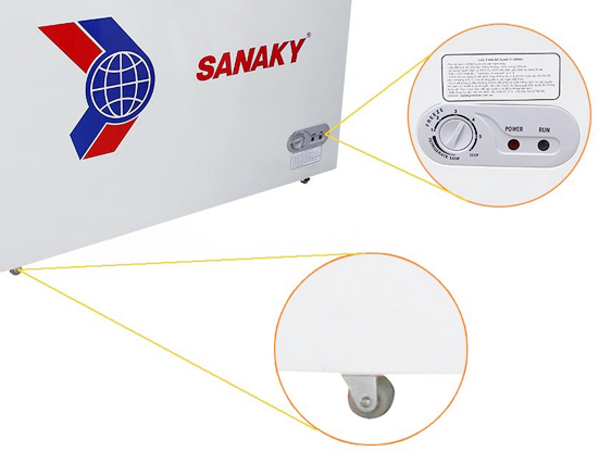 Tủ đông 360 lit Sanaky VH-3699W1