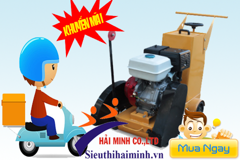 Siêu thị Hải Minh - Đơn vị cung cấp máy cắt đường bê tông HQ-500 giá tốt nhất