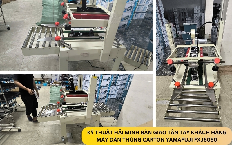 Máy dán thùng Carton Yamafuji FXJ6050