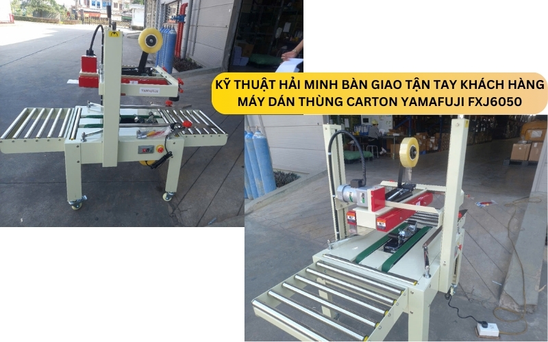 Máy dán thùng Carton Yamafuji FXJ6050