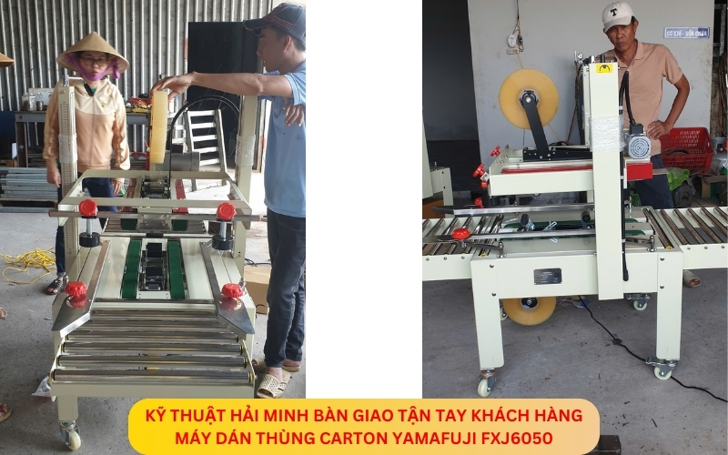 Máy dán thùng Carton Yamafuji FXJ6050