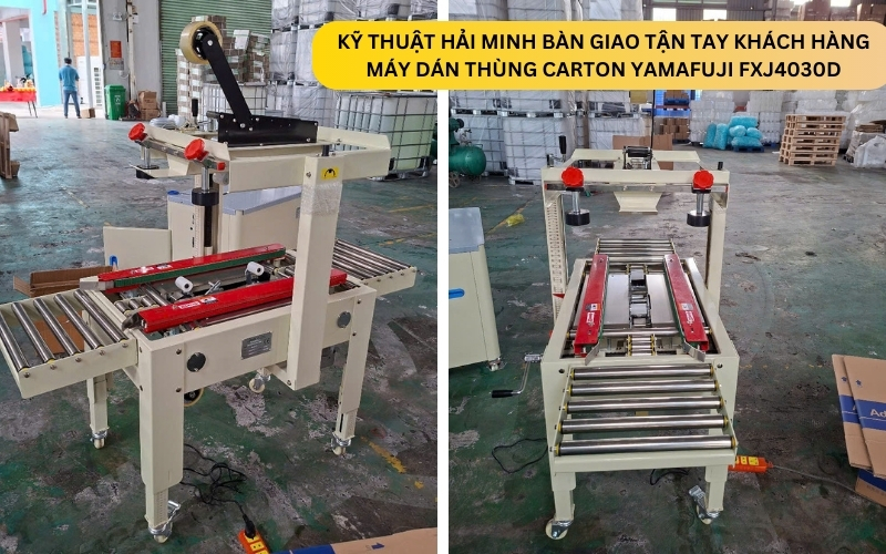Máy dán thùng carton Yamafuji FXJ4030D