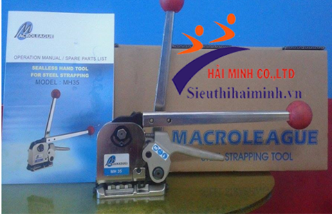 Máy đóng dây đai thép 3 trong 1 Macroleague MR35