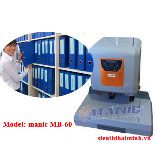 Photo - Máy khoan đóng chứng từ sử dụng ống nhựa MANIC MB-60