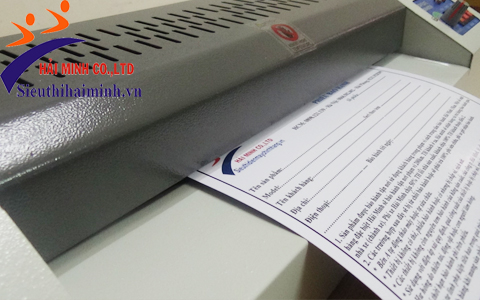 Miệng máy ép Plastic DESKTOP LAMINATOR khổ A3
