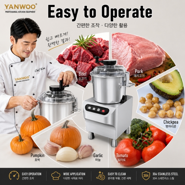 Máy xay thực phẩm đa năng Yanwoo LFC-V2 Series