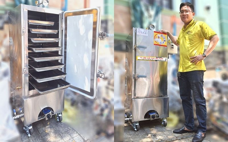 Tủ hấp giò chả Hải Minh TH-8G