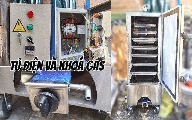 Tủ hấp giò chả Hải Minh TH-8G-3