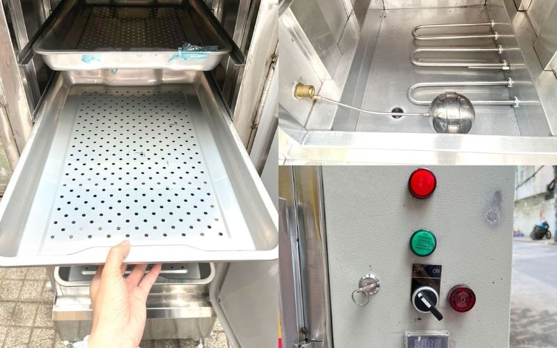 Tủ hấp giò, nấu cơm Hải Minh TH-6-3