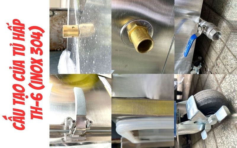 Tủ hấp giò, nấu cơm Hải Minh TH-6-4