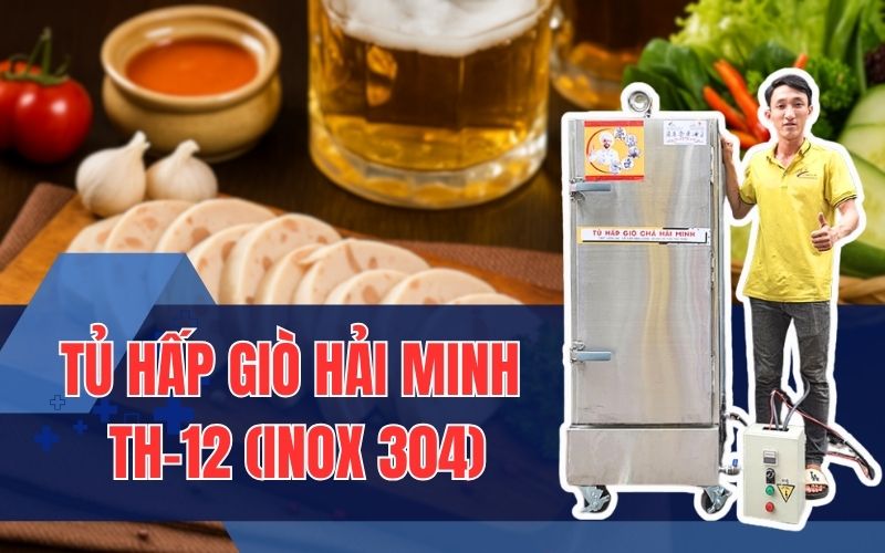 Tủ hấp giò nấu cơm Hải Minh TH-12 