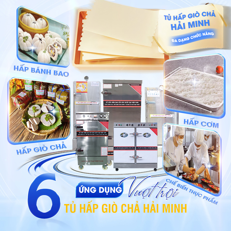 Tủ hấp giò chả