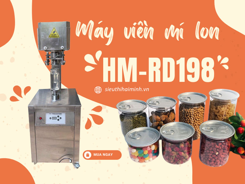 Máy viền mí lon tự động HM-RD198