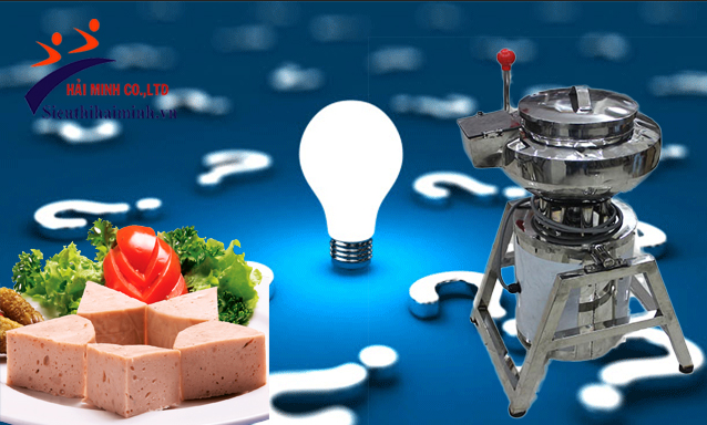 Máy xay giò chả giá rẻ: “Lý do gì khiến thịt kém nhuyễn và thường bị nổi khi xay”?