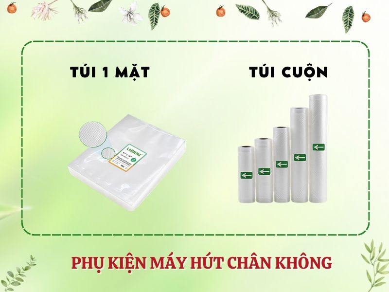 Túi hút chân không 1 mặt nhám chất lượng 