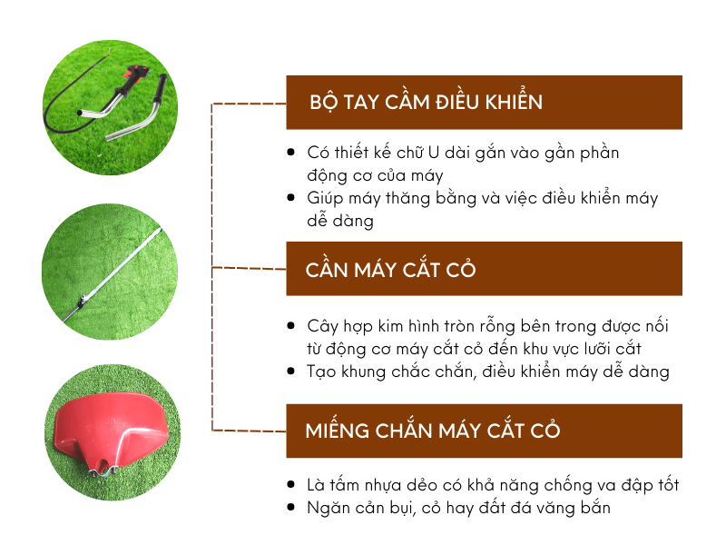 Phụ tùng máy cắt cỏ