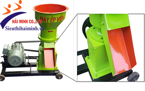 Máy nghiền và ép cám viên trục đứng AS200