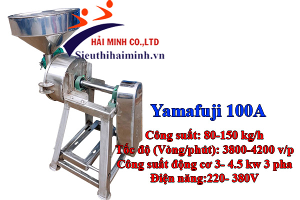 Máy nghiền bột nước Inox Yamafuji 100A